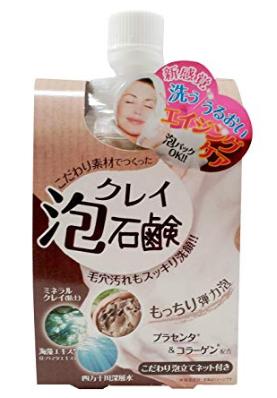 クレイ泡石鹸